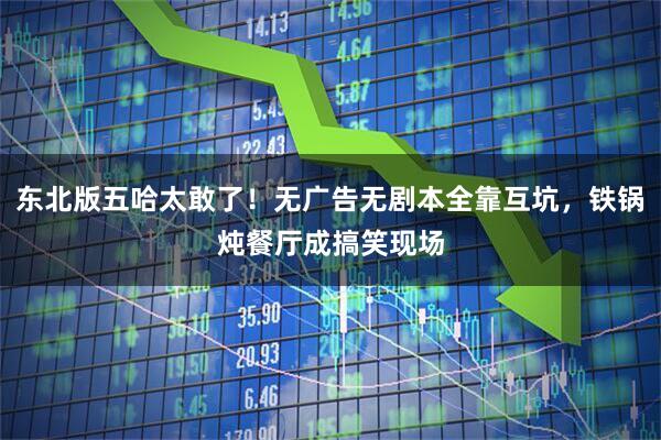 东北版五哈太敢了!无广告无剧本全靠互坑,铁锅炖餐厅成搞笑现场